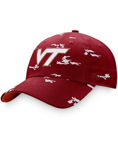 Top Of The World Virginia Tech Hokies Oht Military-inspired Appreciation Betty Adjustable Hat