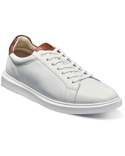 Florsheim Social Lace To Toe Sneaker - White
