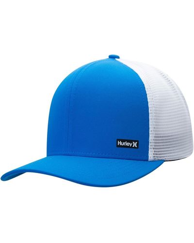 Hurley League Trucker Adjustable Hat - Blue