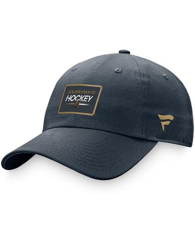 Fanatics Vegas Golden Knights Authentic Pro Rink Adjustable Hat - Blue