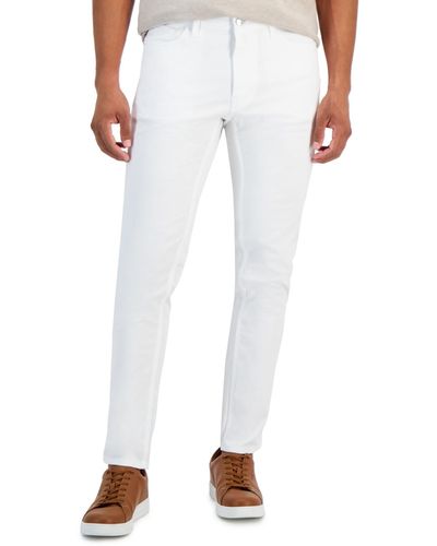Michael Kors Parker Slim-fit Pants - White