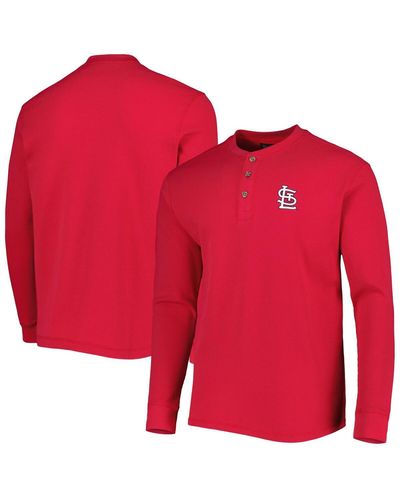 Dunbrooke St. Louis Cardinals Maverick Long Sleeve T-shirt - Red