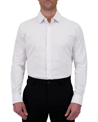 C-LAB NYC Slim-fit Stretch Shirt - White