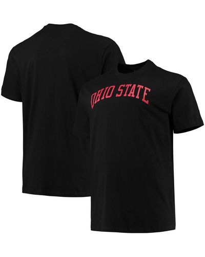Champion Ohio State Buckeyes Big And Tall Arch Team Logo T-shirt - Black