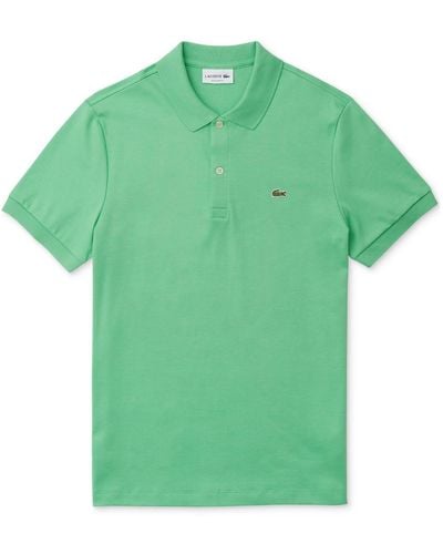 Lacoste Regular Fit Short Sleeve Polo - Green