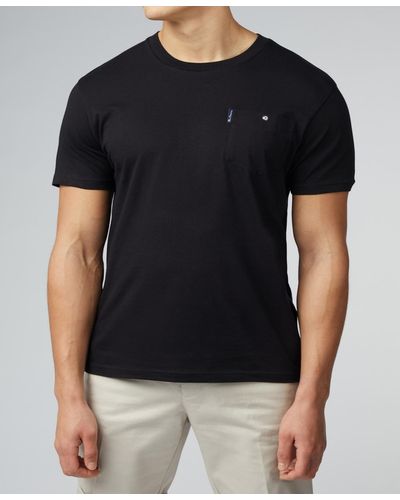 Ben Sherman Signature Pocket Short Sleeve T-shirt - Black
