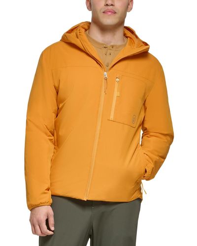 BASS OUTDOOR Performance Hooded Jacket - Orange
