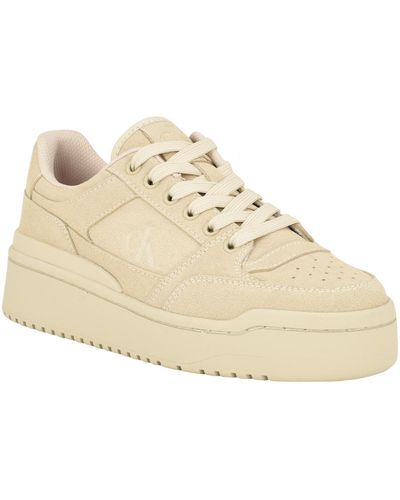 Ladies calvin cheap klein trainers