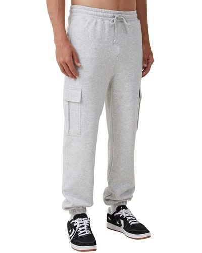 Cotton On Cargo Loose Fit Track Pants - Gray