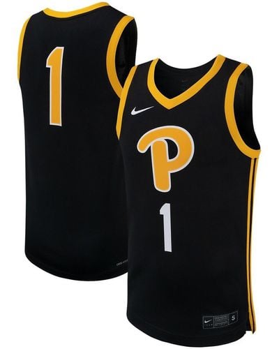 Nike Pitt Panthers Replica Basketball Jersey - Black
