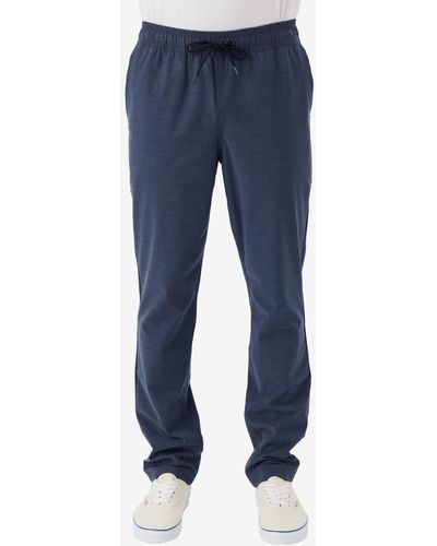 O'neill Sportswear Venture Elastic-waist Hybrid Pants - Blue