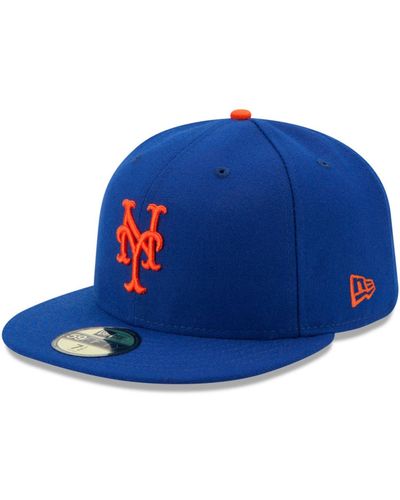 KTZ New York Mets Authentic Collection 59fifty Fitted Cap - Blue