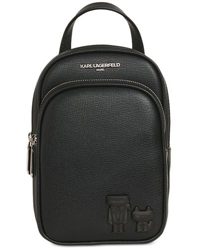 Karl Lagerfeld Maybelle Small Sling Bag - Black