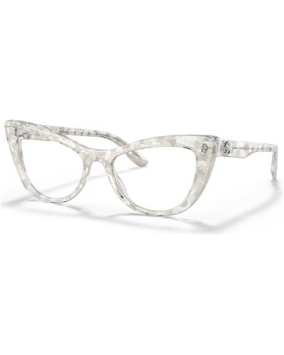 Dolce & Gabbana Dg3354 Cat Eye Eyeglasses - Multicolor