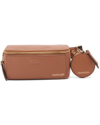 Calvin Klein Millie Novelty Belt Bag - Brown