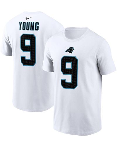 Nike Bryce Young Carolina Panthers 2023 Nfl Draft First Round Pick Player Name And Number T-shirt - White