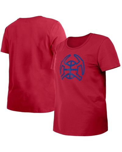 KTZ Denver nuggets 2023/24 City Edition T-shirt - Red