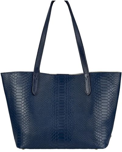 Gigi New York Teddie Tote Bag - Blue