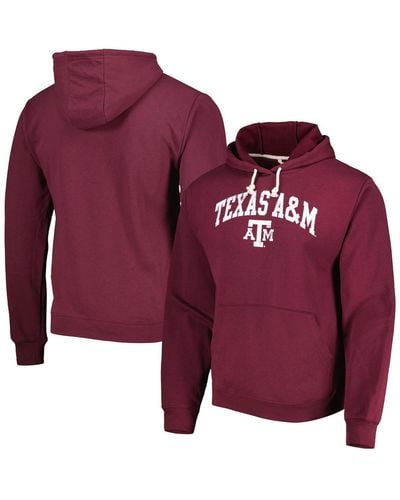 League Collegiate Wear Texas A&m aggies Arch Essential Pullover Hoodie - Red
