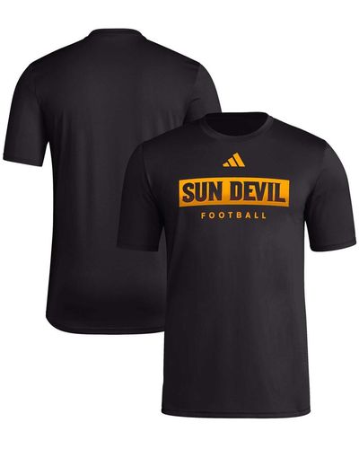 Louisville Cardinals adidas Football Practice AEROREADY Pregame T-Shirt -  Black