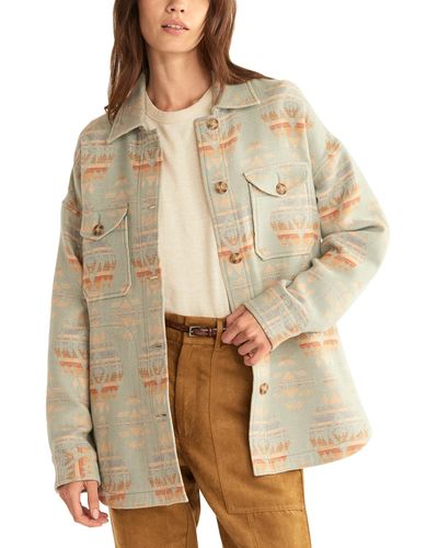 Pendleton Cotton Chest-pocket Shirt Jacket - Natural