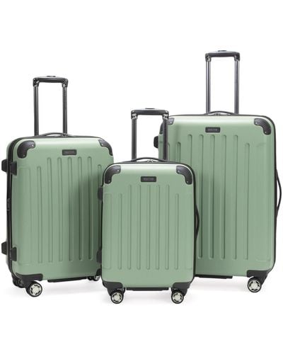 Kenneth Cole Renegade 3-pc. Hardside Expandable Spinner luggage Set - Green