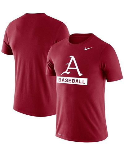 Nike Oklahoma Sooners Softball Drop Legend Performance T-shirt - Red