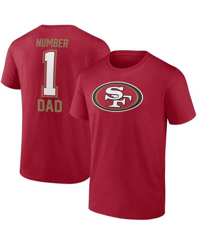 Fanatics San Francisco 49ers Father's Day T-shirt - Red