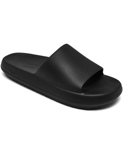 Skechers Foamies: Arch Fit Horizon Slide Sandals From Finish Line - Black