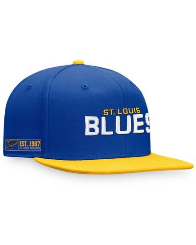 St. Louis Blues Fanatics Branded Authentic Pro Team Training Camp Practice  Flex Hat - Navy