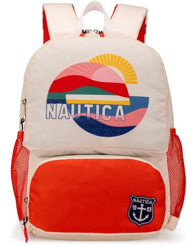 Nautica Kids Backpack For School - Red