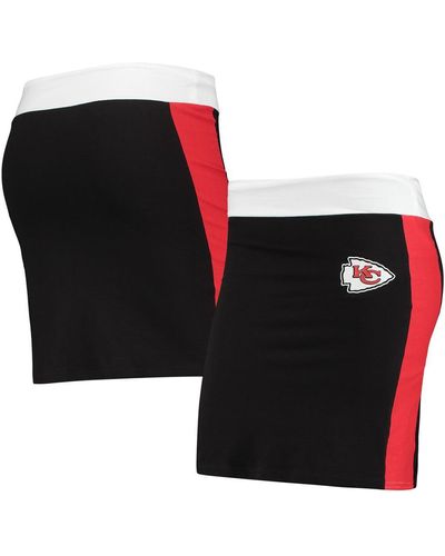 Refried Apparel Kansas City Chiefs Short Skirt - Black
