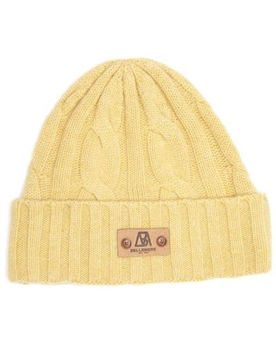 Bellemere New York Bellemere Cable-knit Cashmere Beanie - Yellow