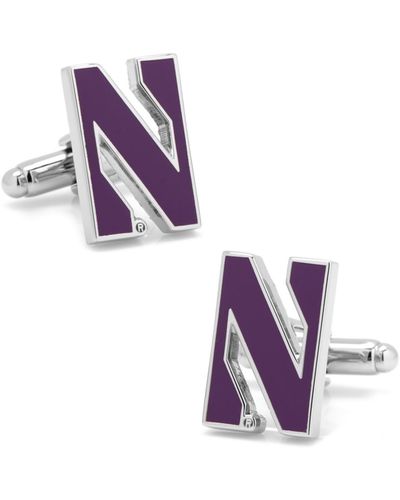 Cufflinks Inc. Northwestern College Cufflinks - Purple