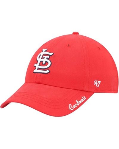 '47 St. Louis Cardinals Miata Clean-up Adjustable Hat - Red