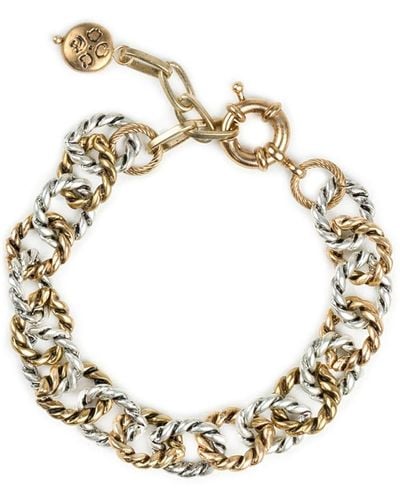 Patricia Nash Rope Ring Bracelet - Metallic