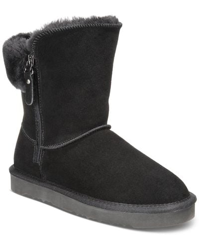 Style & Co. Maevee Winter Booties - Black