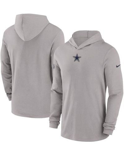 Nike Navy Tennessee Titans Sideline Performance Long Sleeve Hoodie