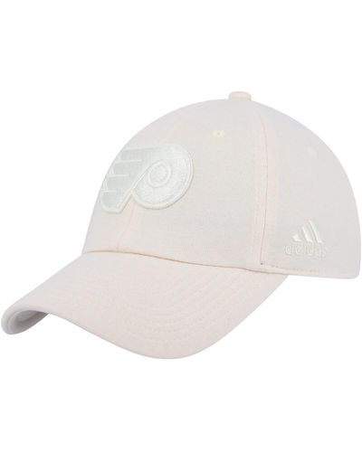 adidas Philadelphia Flyers Zero Dye Slouch Adjustable Hat - White