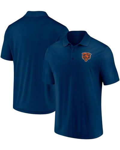 Fanatics Chicago Bears Component Polo Shirt - Blue