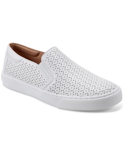 Easy Spirit Luciana Round Toe Casual Slip-on Shoes - White