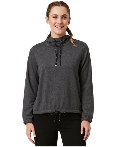 Free Country Luxe Easy Fit Pullover Hoodie - Black