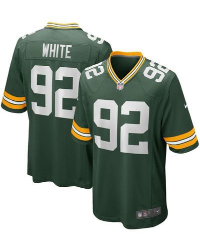 Nike reggie White Bay Packers Game Retired Player Jersey - Green