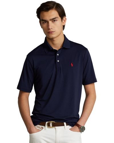 Polo Ralph Lauren Classic-fit Performance Polo Shirt - Blue