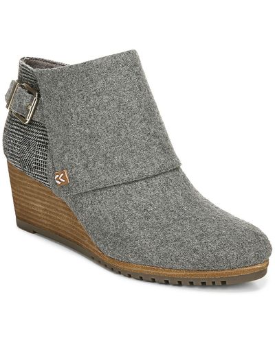 Dr. Scholls Create Wedge Booties - Gray