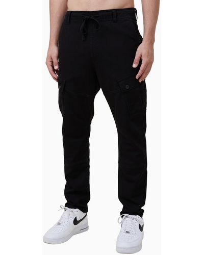 Cotton On Military-inspired Cargo Pants - Black