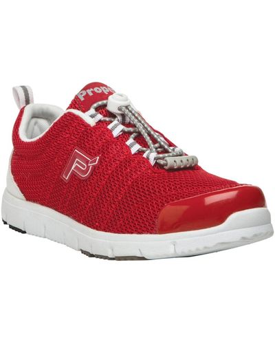 Propet Travel Walker Ii Sneaker - Red