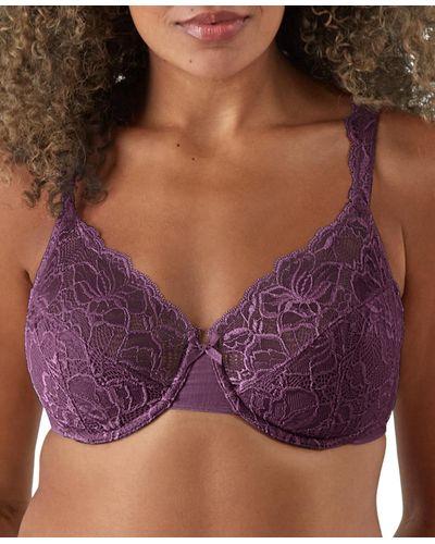 Bali Lace Desire 2-ply Underwire Comfort Bra 6543 - Purple