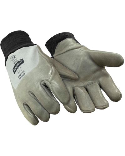 Refrigiwear Insulated Fleece Lined Leather Gloves - Green