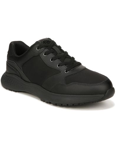 Dr. Scholls Nolan Slip Resistant Work Shoes - Black